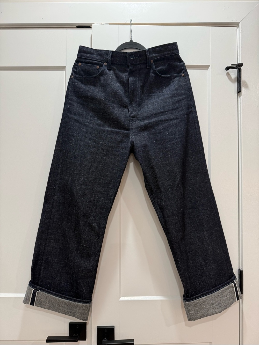 imogene + willie catherine indigo rigid nep selvage denim jeans
